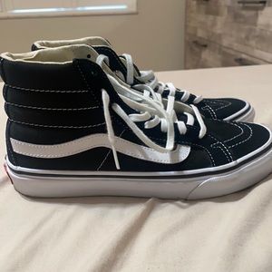 black high top vans